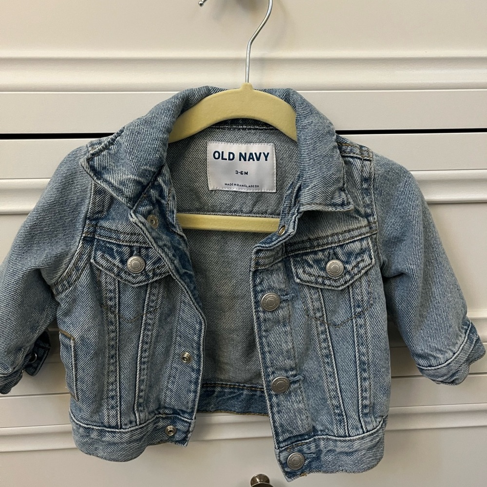3-6mo denim jacket